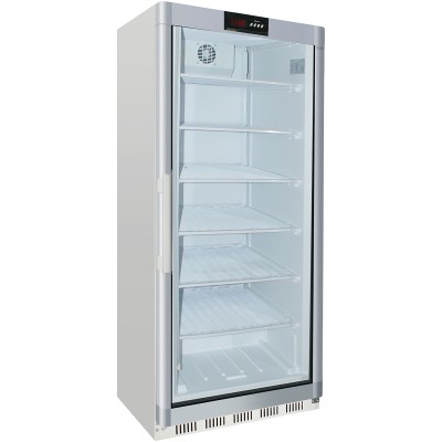 Commercial Freezer Upright cabinet White 600 litres Glass door | Adexa WF600G