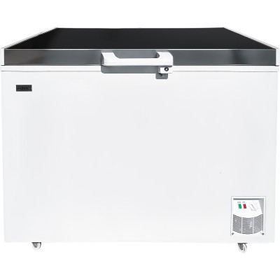 Commercial Chest freezer 307 litres Solid Stainless steel lid | Adexa BCBD307