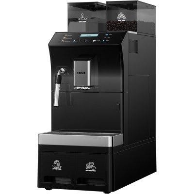 Commercial Coffee Machine Fully Automatic Bean-to-Cup 8 beverages 3 water connection options Steam wand | Adexa BTB1015
