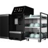 Professionel fuldautomatisk kaffemaskine Bean-to-Cup med 16 drikke, dobbeltudløb, mælkeskummer & 3 vandtilslutninger | Adexa BTB102