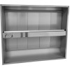 Ventilationshætte, frit hængende, rustfrit stål, 2000 x 1300 x 350 mm | Adexa CH20200S