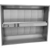 Ventilationshætte, frit hængende, rustfrit stål, 2500 x 1300 x 350 mm | Adexa CH20250S