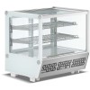 Kølevitrine, bordmodel, 120 liter, 2 hylder, hvid, glat front | Adexa CW120W