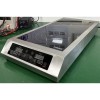 Professionel dobbelt induktionskogeplade / induktionskomfur 2 x 3,5 kW | Adexa CX008