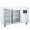 Kølebord med 2 glasdøre, 1360 x 700 x 805 mm, GN1/1-kompatibel | Adexa DRGN2100TNG