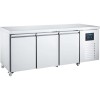 Frysebord med 3 døre, 1795 x 700 x 805 mm, GN1/1-kompatibel | Adexa DRGN3100BT