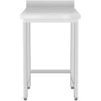 Premium Commercial Work table Stainless steel No bottom shelf Upstand 600x700x900mm | Adexa DW6070