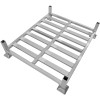 Modulært, mobilt pallehyldeanlæg, galvaniseret stål, 1 x EU-palle, 980 x 1050 x 290 mm, 2000 kg | Adexa EUP1209