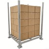 Modulært, mobilt pallehyldeanlæg, galvaniseret stål, 2 x EU-paller, 1810 x 1050 x 290 mm, 2000 kg | Adexa EUP1218