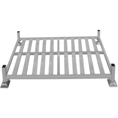 Modulært, mobilt pallehyldeanlæg, galvaniseret stål, 2 x EU-paller, 1810 x 1050 x 290 mm, 2000 kg | Adexa EUP1218