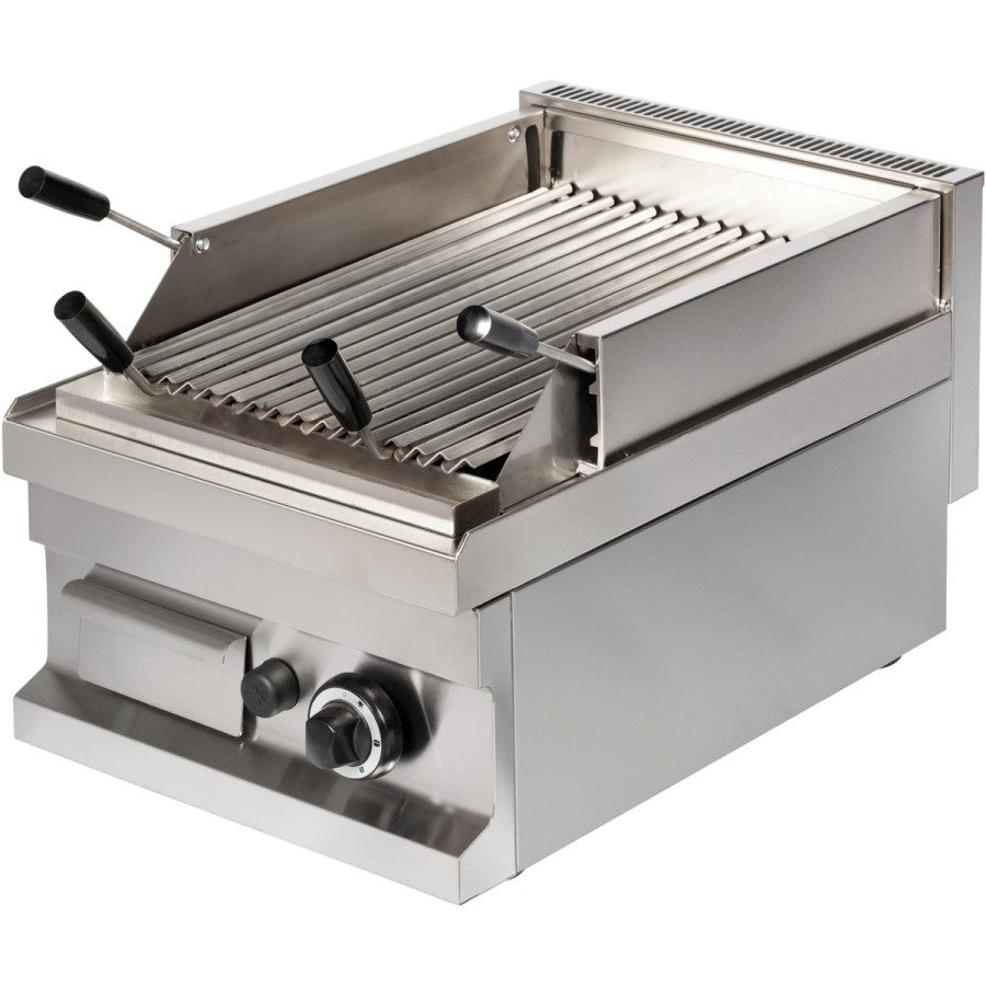 Kommerciel gasgrill 1 zone 4,8 kW Bordplade | Adexa Hotmax 600 GGL604
