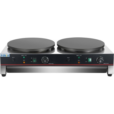 Commercial Crepe Maker Double 2x400mm | Adexa HCM2