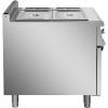 Professionelt elektrisk vandbad med underskab 2 x GN 1/1 + 2 x GN 1/3, 6 kW gulvmodel | Adexa HEB909A