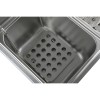 Professionel friture dobbelt 2x8 liter 2,8+2,8kW Bænktopmodel | Adexa HEF89