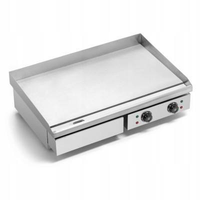 Commercial Griddle Smooth 730x470x240mm 4.4kW Electric | Adexa HEG820