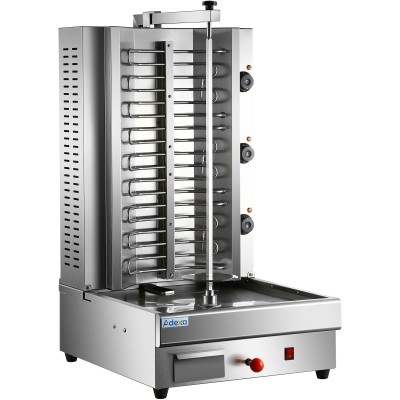 Professionel justerbar Gyros/Kebab-grill Elektrisk 3 elementer 8kW | Adexa HESE2