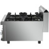 Professionel gaskomfur med 4 brændere 14,2kW | Adexa HGR605