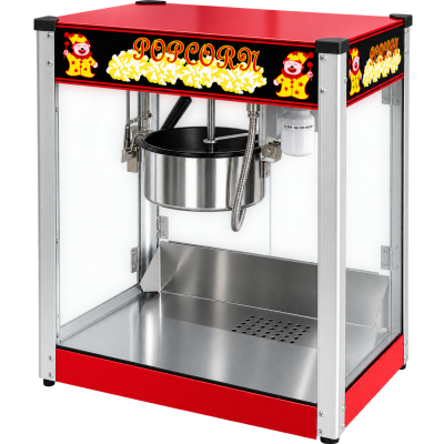 Professionel popcornmaskine 1,44 kW 500 x 360 x 660 mm | Adexa IP6A