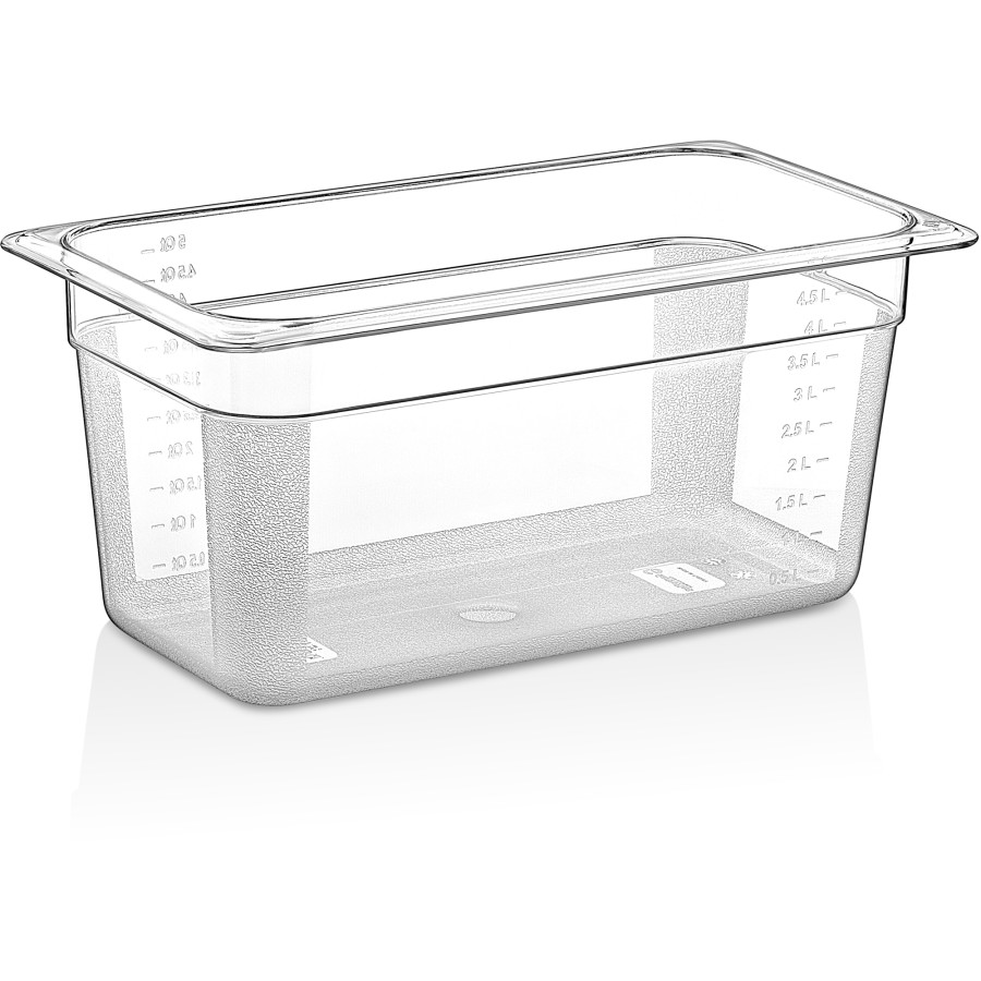 Kantine Polycarbonat Gastronorm-pande GN1/3 Dybde 150mm Klar | Adexa P8136