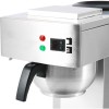 Kommerciel filterkaffemaskine Manuel påfyldning 2 glaskander 2 kogeplader | Adexa RB386
