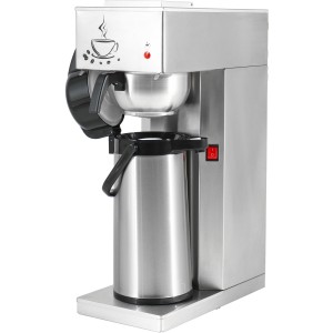 Professionel kaffemaskine med pumpetermos i rustfrit stål | Adexa RP286
