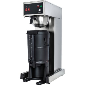 Professionel kaffebrygger med serveringsstation, 2,5 liters dispenser, fast vandtilslutning | Adexa RP286BV