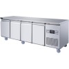 Frysebænk med 4 døre, 2240 x 700 x 850 mm | Adexa T227FL4