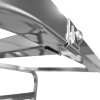 Dejvogn/bagerivogn med øverste hylde, 10x600x400 mm dejkasser, rustfrit stål, 465x620x1725 mm, afstand mellem rækker 145 mm | Adexa WHDBC10