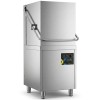 Hættetype Opvaskemaskine 500 x 500 mm kurv, 40 kurve/time, tømningspumpe, opvaskemiddelpumpe, skyllemiddelpumpe, 400 V/3-faset | Adexa WZ100DRDP