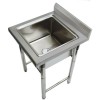 Vask i rustfrit stål 585x600x900mm 1 h kant | Adexa YDRST145A