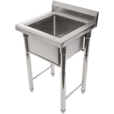 Vask i rustfrit stål 585x600x900mm 1 h kant | Adexa YDRST145A