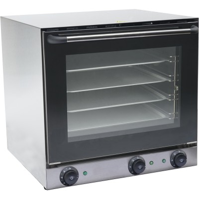 Kommerciel elektrisk konvektionsovn med grill og damp 4 bakker 325x450mm | Adexa YSD4A