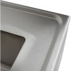 Vask i rustfrit stål 1200x700x900mm 1 skuffe til venstre Stænkplade 50mm | Adexa DSE1270L