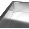 Arbejdsbord til venstre side uden underhylde bagkant bag & venstre 700x700x965mm | Adexa DWL7070L