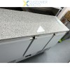 Kølebænk med pizzatop 3 døre Rustfrit stål 8xGN1/6 Dybde 700mm | Adexa PZ33