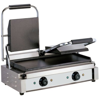 Professionel kontaktgrill dobbelt glat 3,6 kW | Adexa EG03B