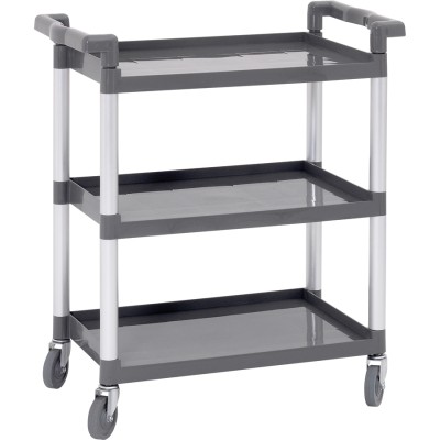 Servicetrolley, 3 niveauer, 1020 x 500 x 960mm | Adexa GX032B