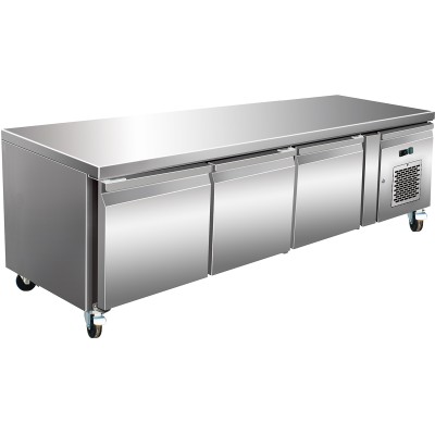 Professionel lavkølet disk/kokkebase med 3 døre 1795x700x650mm | Adexa BASE31