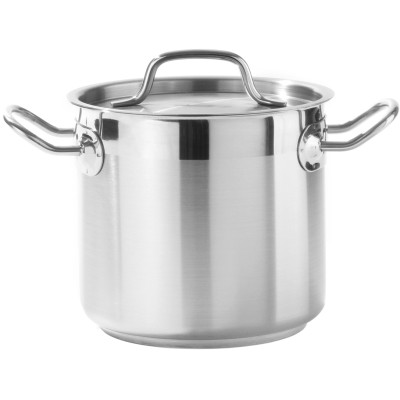 Professionel gryde med låg i rustfrit stål 20,1 liter | Adexa SE13225