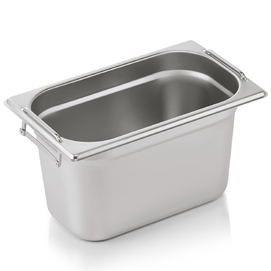Kantine med håndtag i rustfrit stål GN1/4 Dybde 150mm | Adexa 8146H