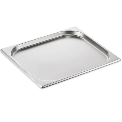 Kantine i rustfrit stål GN2/3 Dybde 20mm | Adexa 82320