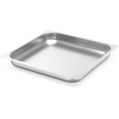 Kantine i rustfrit stål GN2/3 Dybde 40mm | Adexa 82340