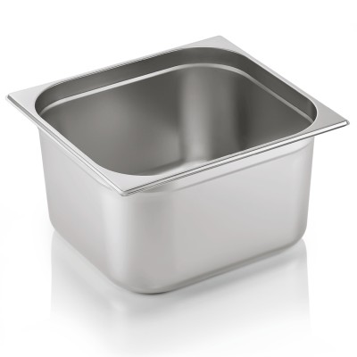 Kantine i rustfrit stål GN2/3 Dybde 200 mm | Adexa 8238
