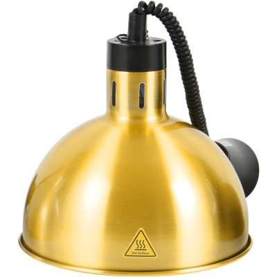 Varmelampe Loftsmonteret Justerbar højde Titanium Gold | Adexa A65121504
