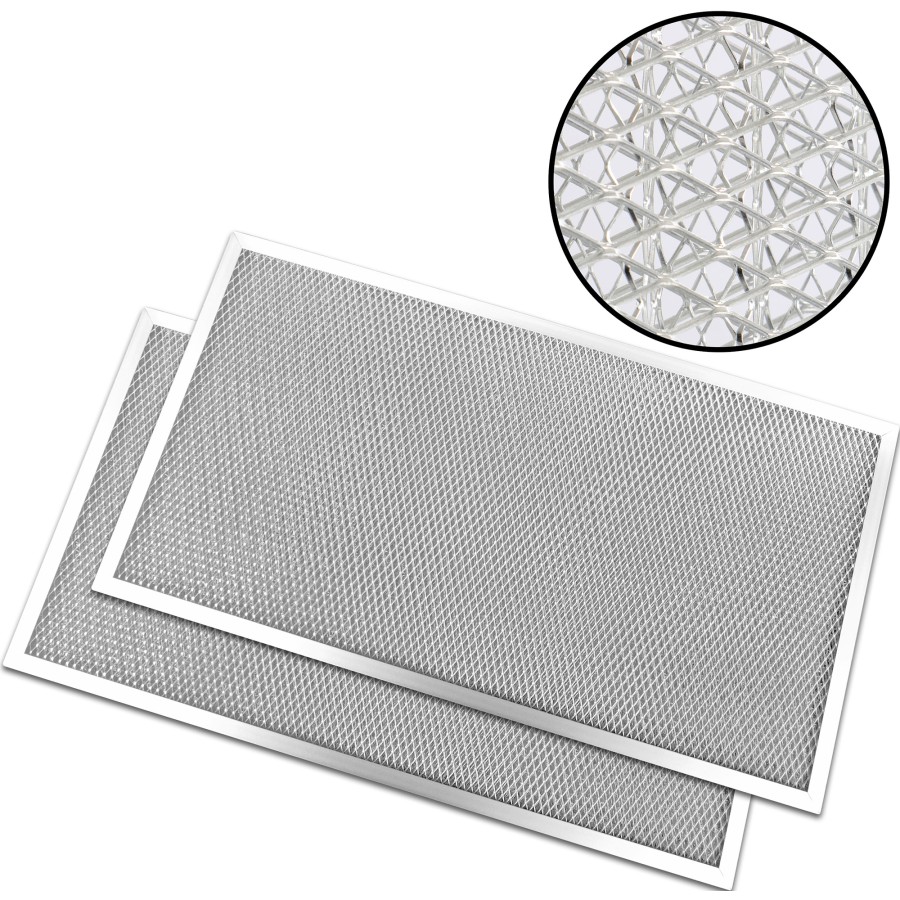 2-pak fedtfilter til storkøkken Aluminium 470x245x10mm | Adexa AMF50251x2