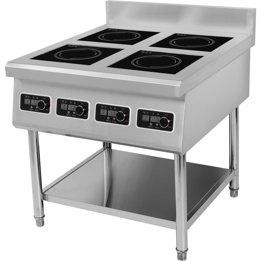 Professionelt induktionskomfur 4x3,5kW | Adexa AMTCD401