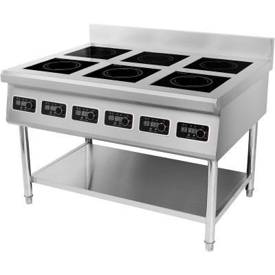Professionelt induktionskomfur 6x3,5kW | Adexa AMTCD601