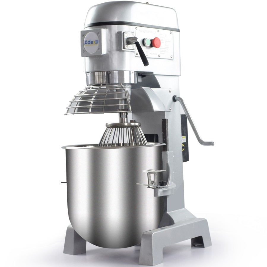 Professionel Planet Røremaskine Silver 30 liter Fast hoved 3 hastigheder | Adexa B30