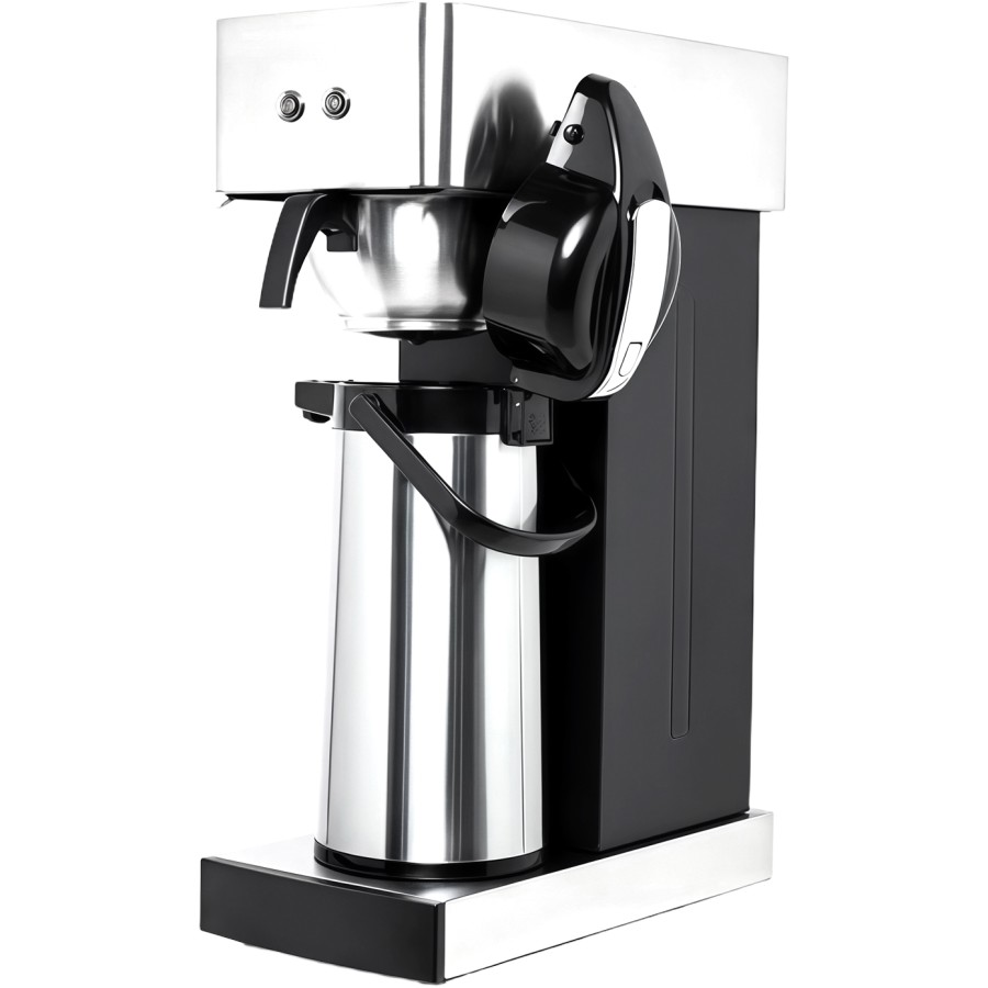 Professionel kaffemaskine med pumpetermos i rustfrit stål | Adexa CB02B3