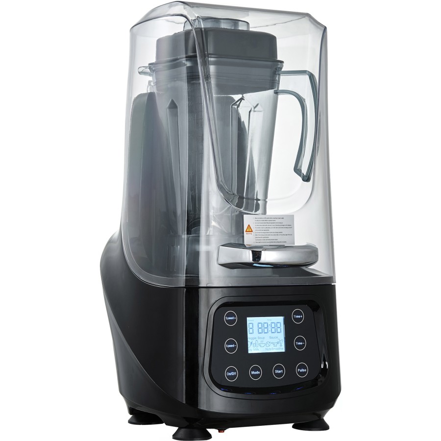 Professionel blender/mixer med lyddæksel 2 liter 1680W elektronisk styring | Adexa CB699D